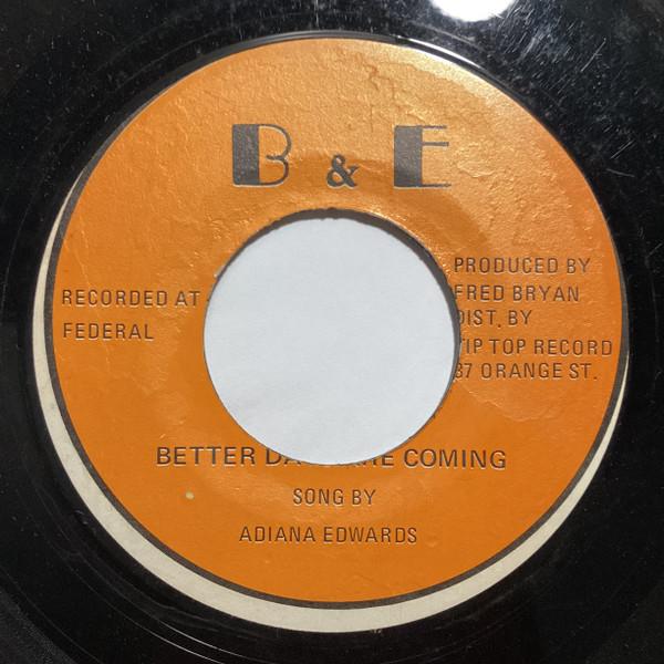 Adina Edwards - Better Days Are Coming