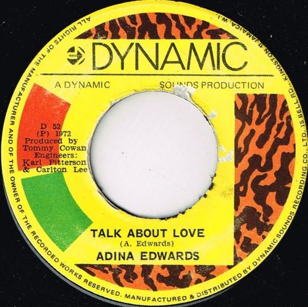 Adina Edwards - Talk About Love / Don't Forget To Remember