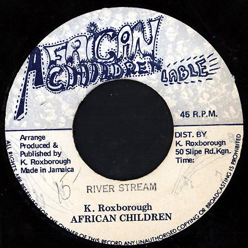 African Children - River Stream
