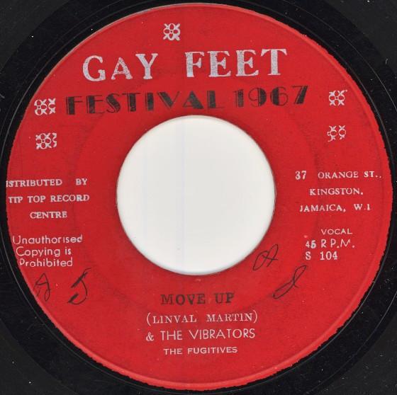 Al & The Vibrators, The Fugitives (5) - Move Up / Lonesome Lover