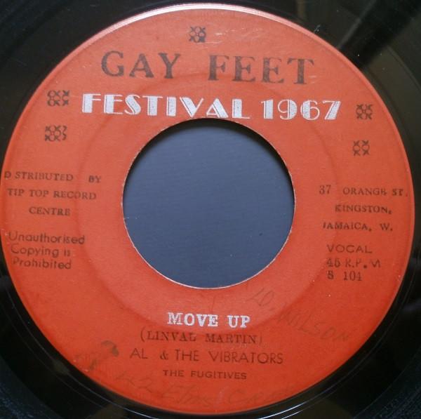 Al & The Vibrators, The Fugitives (5) - Move Up / Lonesome Lover