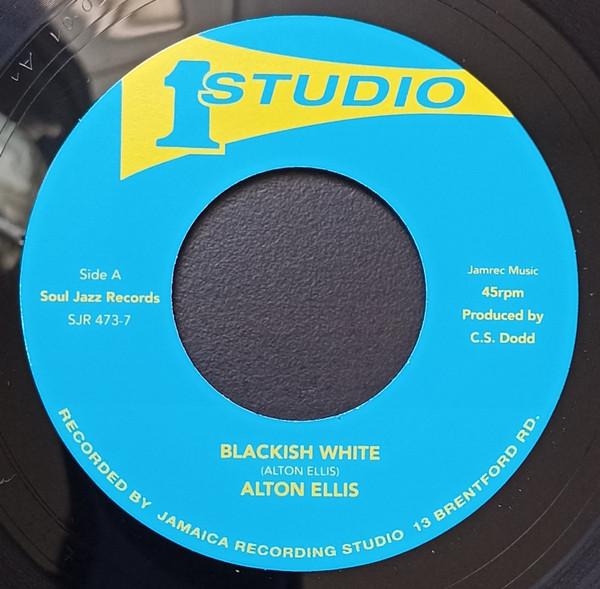 Alton Ellis, Sound Dimension - Blackish White / Blackish White Version