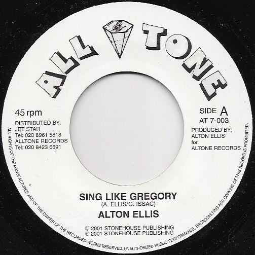 Alton Ellis - Sing Like Gregory