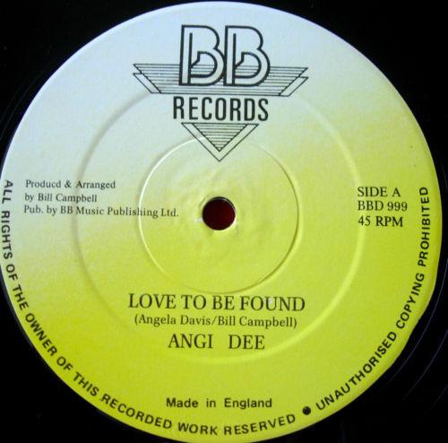 Angi Dee - Love To Be Found