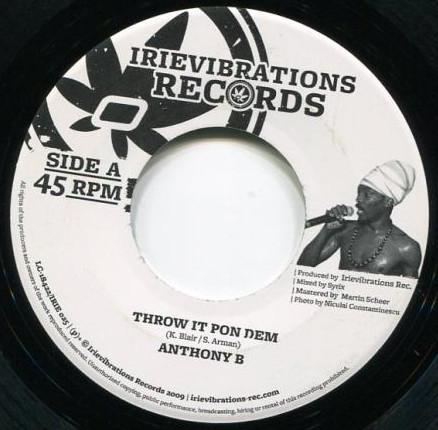 Anthony B, Iriepathie - Throw It Pon Dem / Sonnenjunkie