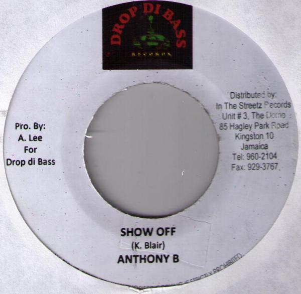 Anthony B, Silver Cat (2) - Show Off / When It Get Dark