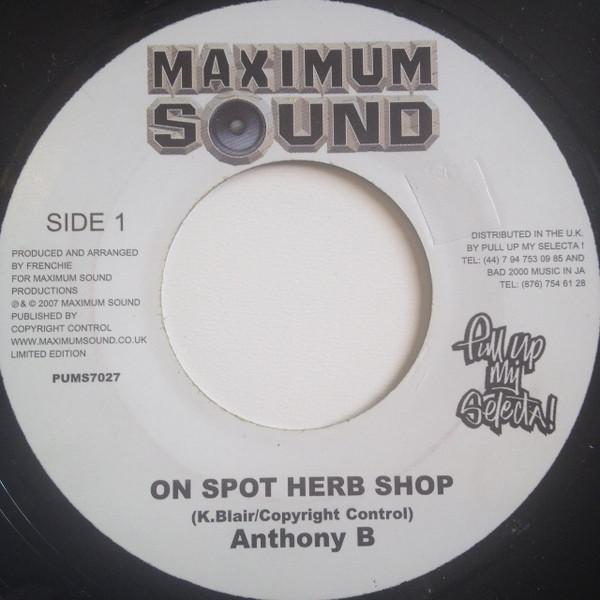 Anthony B - On Spot Herb Shop