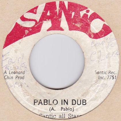 Augustus Pablo, Leonard Santic All Stars - Pablo In Dub / Hell Boat