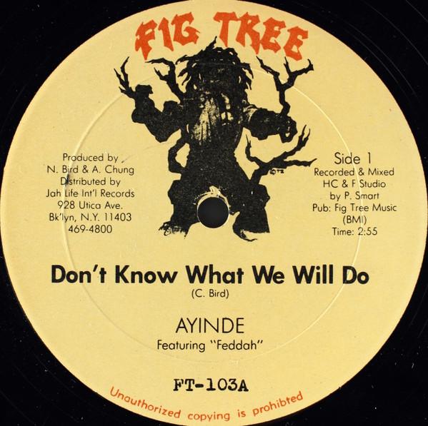 Ayinde (2) - Don't Know What We Will Do