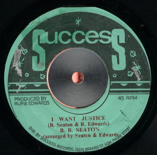 B.B. Seaton - I Want Justice