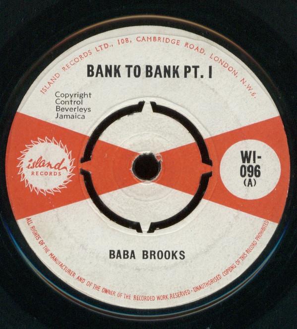 Baba Brooks - Bank To Bank Pt. I