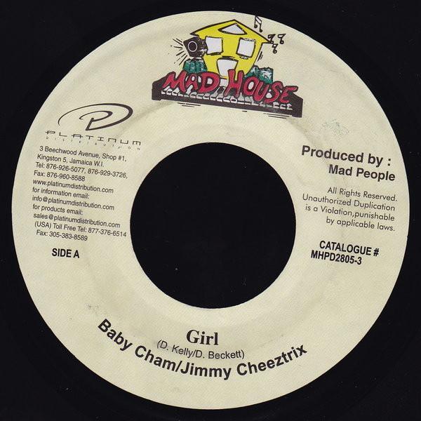 Baby Cham, Jimmy Cheeztrix - Girl