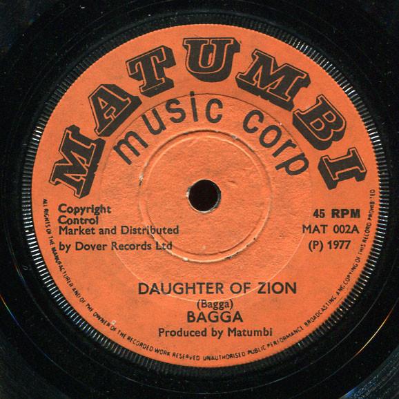 Bagga Matumbi - Daughter Of Zion