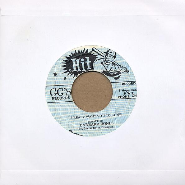 Barbara Jones - I Really Want You To Know