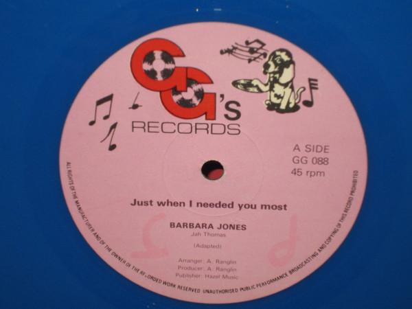 Barbara Jones - Just When I Needed You Most