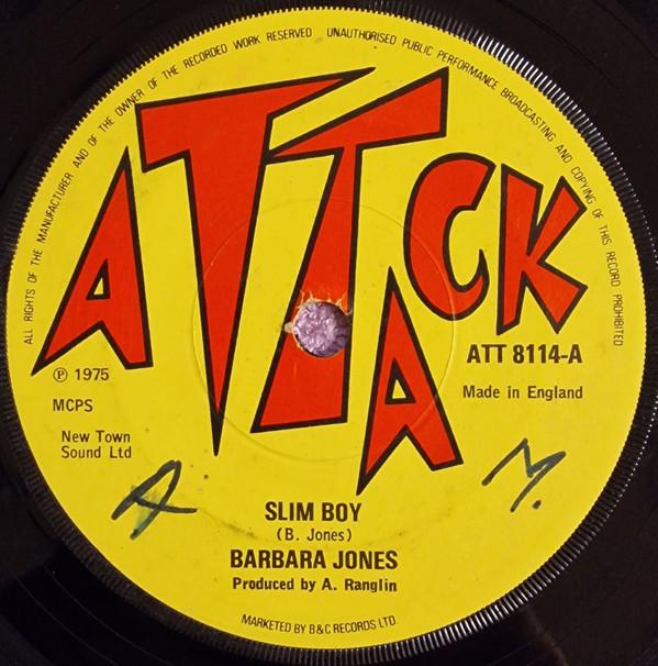 Barbara Jones - Slim Boy / Walk Through This World