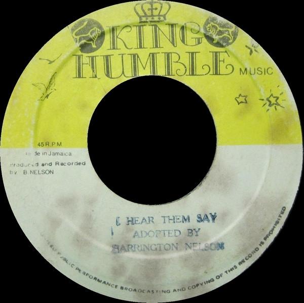 Barrington Nelson - I Hear Them Say