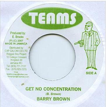 Barry Brown - Get No Concentration