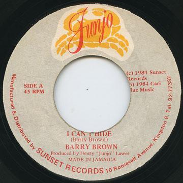 Barry Brown - I Can't Hide