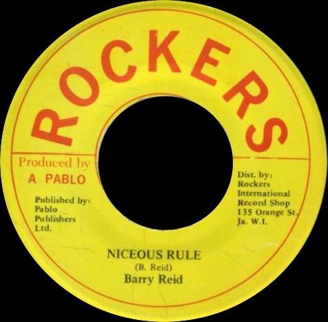 Barry Reid - Niceous Rule