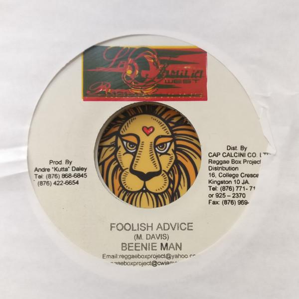Beenie Man, Harmony (42), Ras I Sha - Foolish Advice / Getting Rough