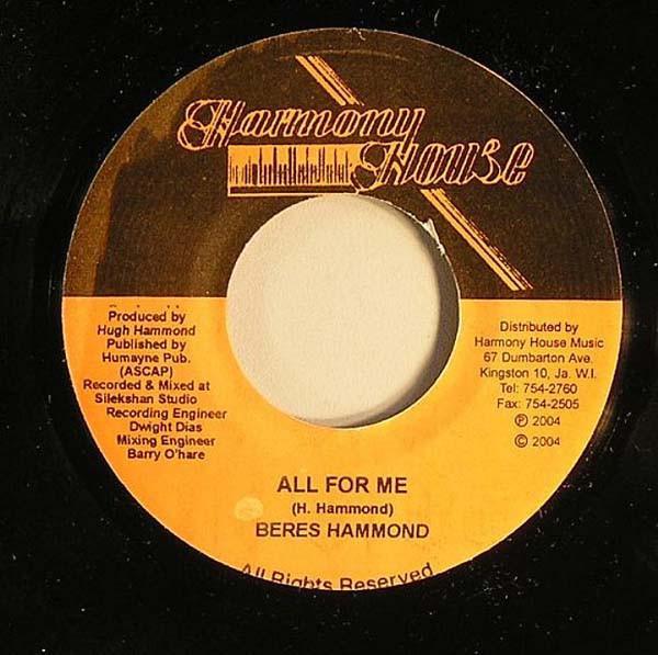 Beres Hammond - All For Me