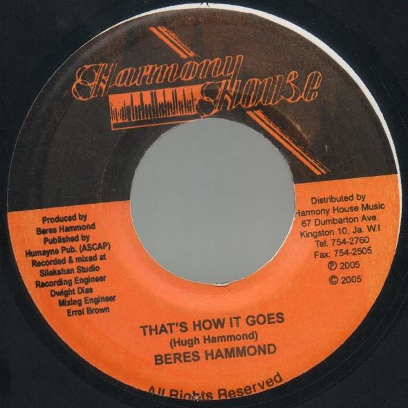 Beres Hammond - That's How It Goes