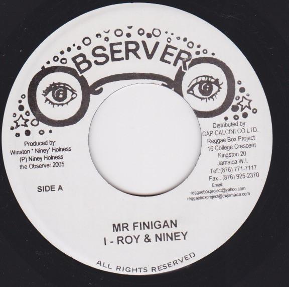 Big Youth, Niney The Observer - Mr. Finigan
