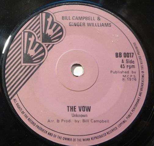 Bill Campbell (3), Ginger Williams - The Vow