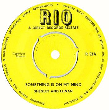 Bobby Aitken, Shenley And Lunan - Something Is On My Mind / The Rain Came Tumbling Down