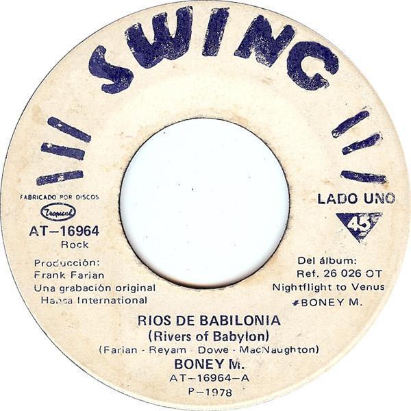 Boney M. - Rios De Babilonia / La Morena Del Anillo