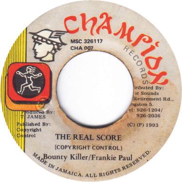 Bounty Killer, Frankie Paul - The Real Score