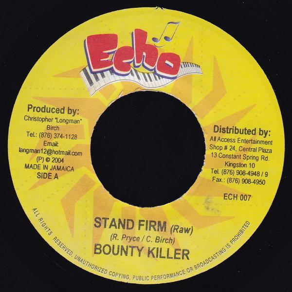 Bounty Killer - Stand Firm