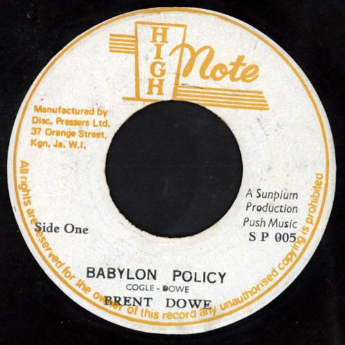 Brent Dowe - Babylon Policy