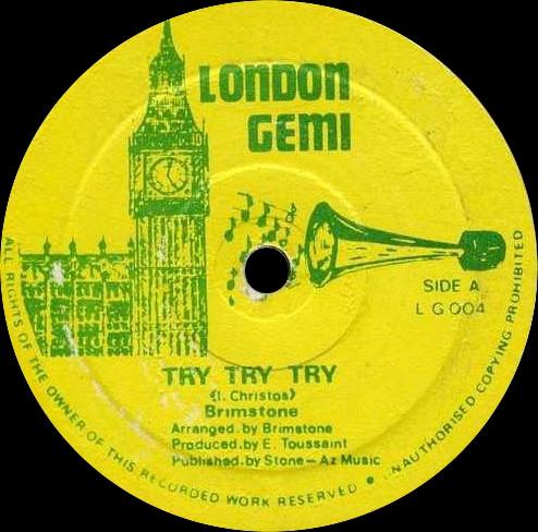 Brimstone (3) - Try Try Try / The Winner