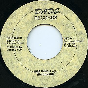 Buccaneer - Miss Have It All