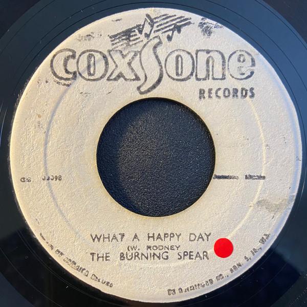 Burning Spear, Disco Jets - What A Happy Day / What A Happy Ver.