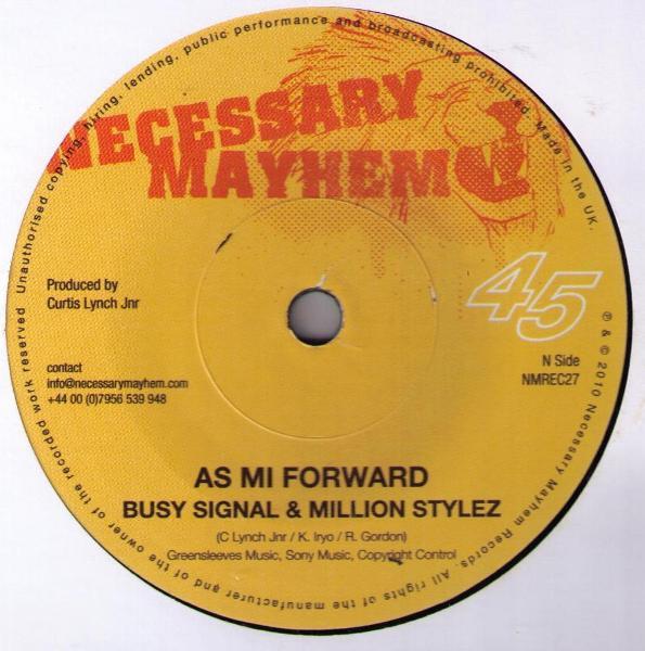 Busy Signal, Million Stylez - As Mi Forward