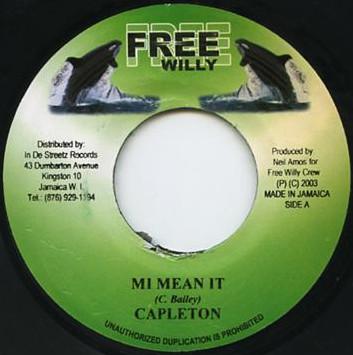Capleton, Black Talant - Mi Mean It / Cash Pot