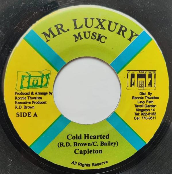 Capleton, Military Man - Cold Hearted / If A Love Wi A Deal Wid