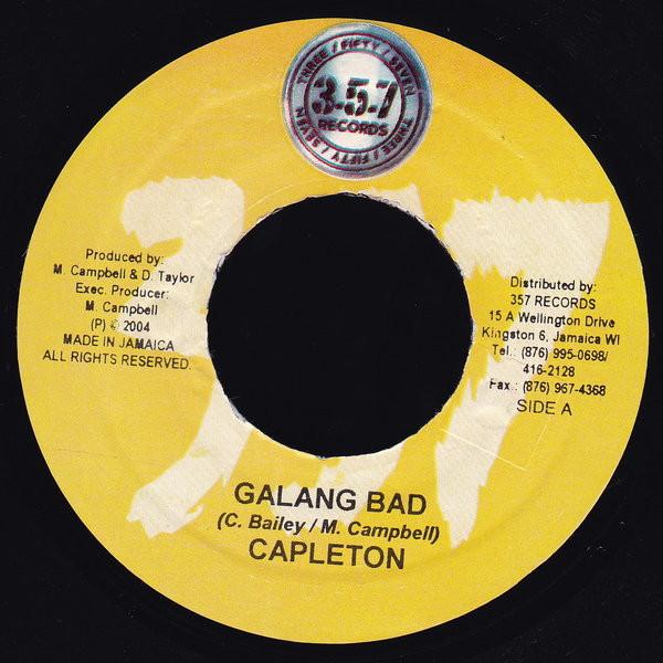 Capleton - Galang Bad