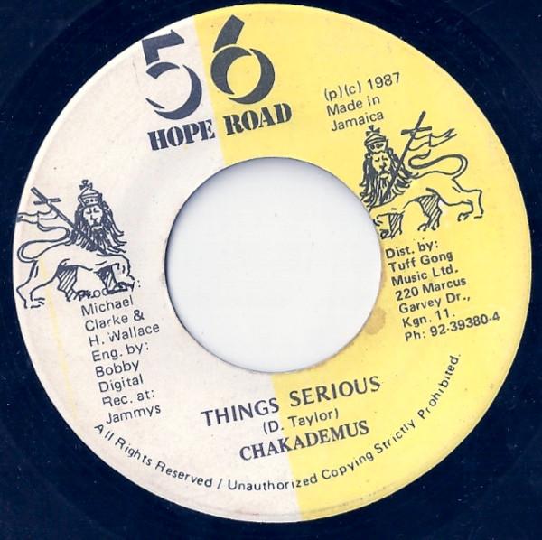 Chaka Demus - Things Serious