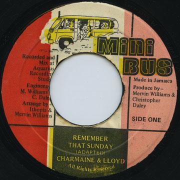 Charmaine & Lloyd - Remember That Sunday