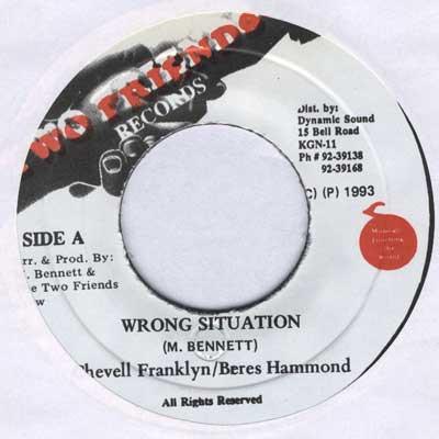Chevelle Franklyn, Beres Hammond - Wrong Situation