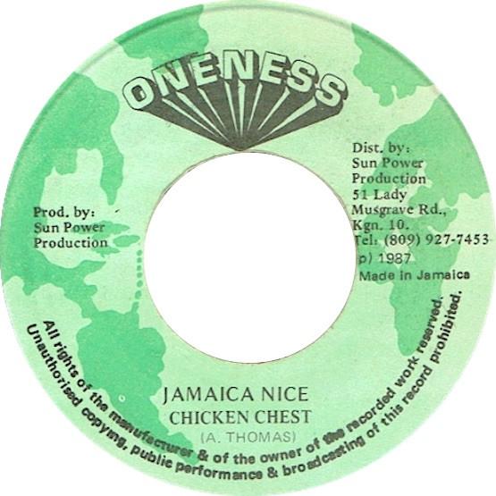 Chicken Chest - Jamaica Nice