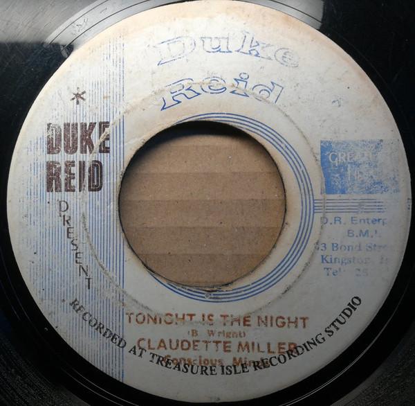 Claudette Miller - Tonight Is The Night