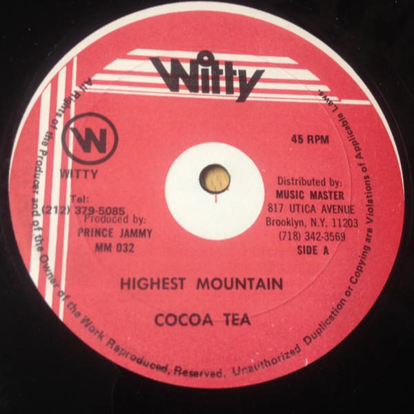 Cocoa Tea - Highest Mountain