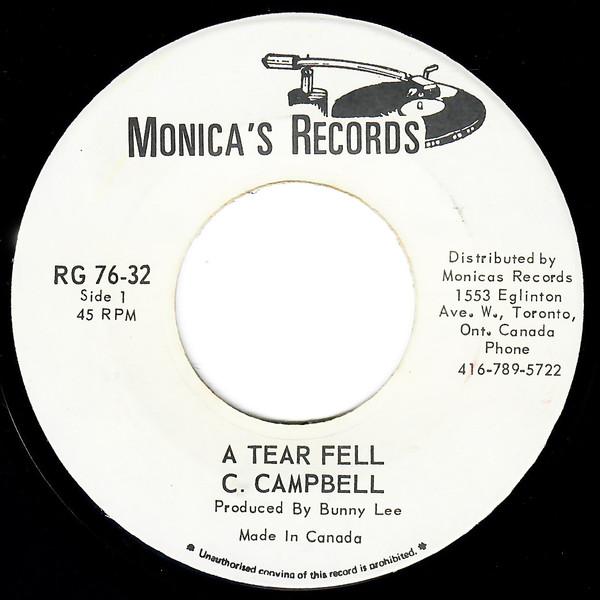 Cornell Campbell - A Tear Fell