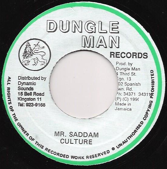 Culture - Mr. Saddam