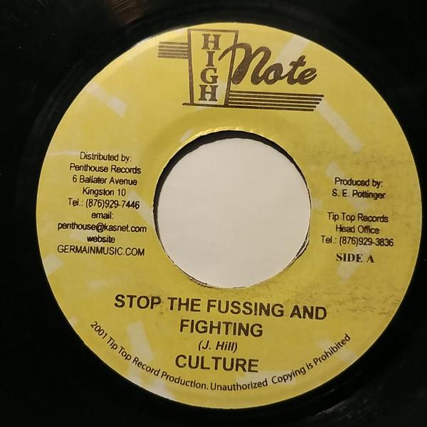 Culture - Stop The Fussing And Fighting
